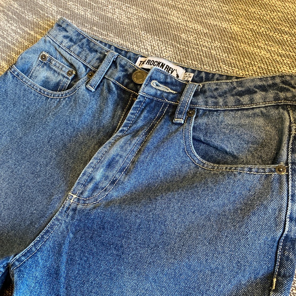 High Waisted Mom Jeans